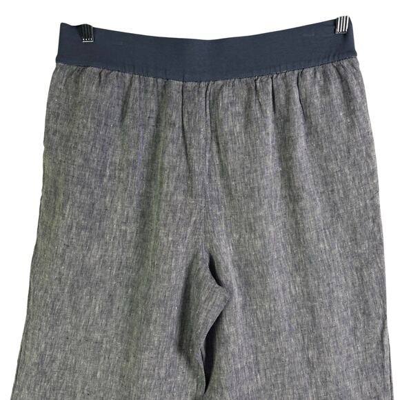 LANDS END Mid Rise Wide Legged Linen Pants Womens Size 16 - Picture 6 of 9